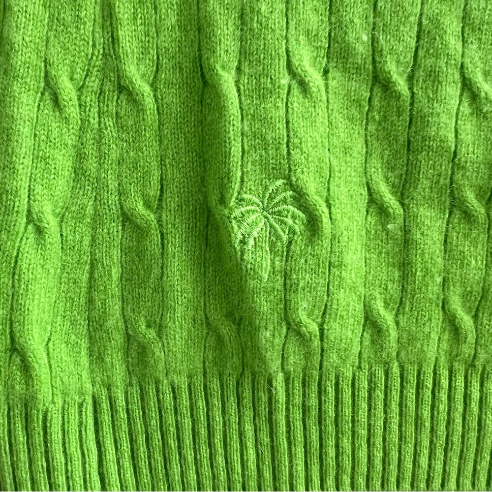 Lilly Pulitzer 100% Cashmere V-Neck Sweater - Picture 5 of 5